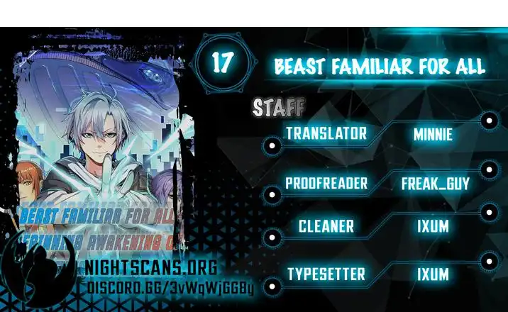 Beast Familiar for All: Beginning Awakening of Mythical Talents Chapter 17 1